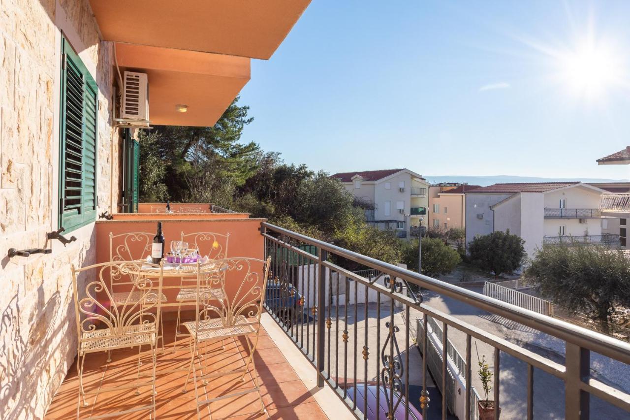 Villa Borzic Omiš Exteriör bild