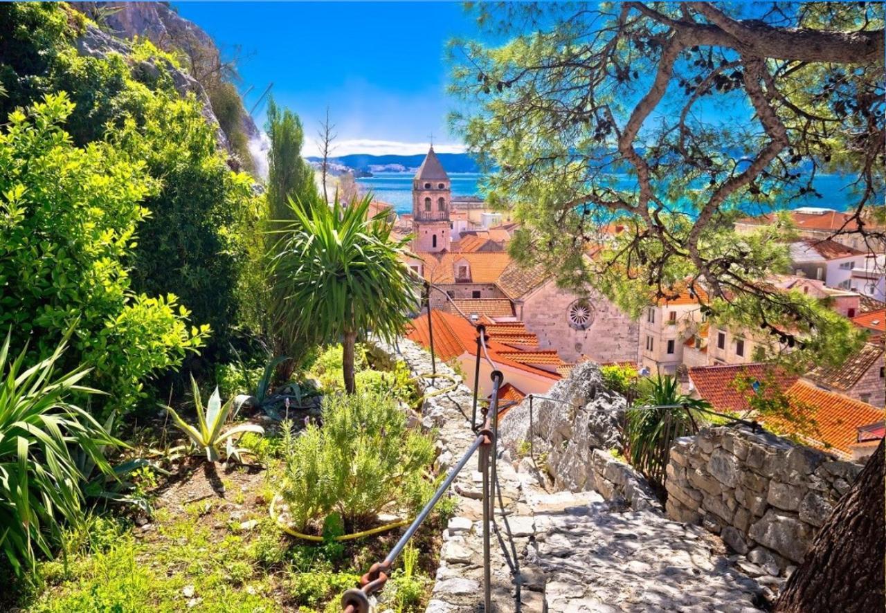 Villa Borzic Omiš Exteriör bild