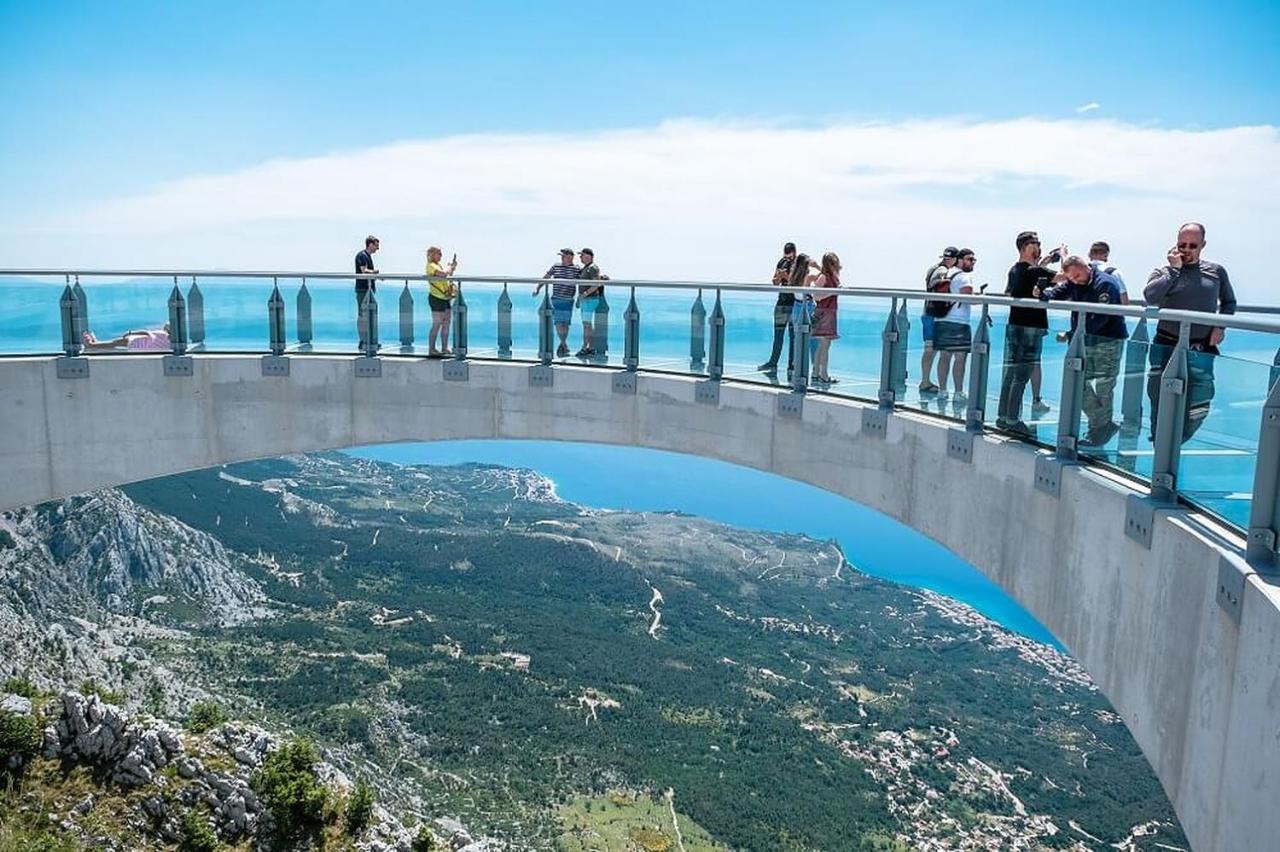 Villa Borzic Omiš Exteriör bild