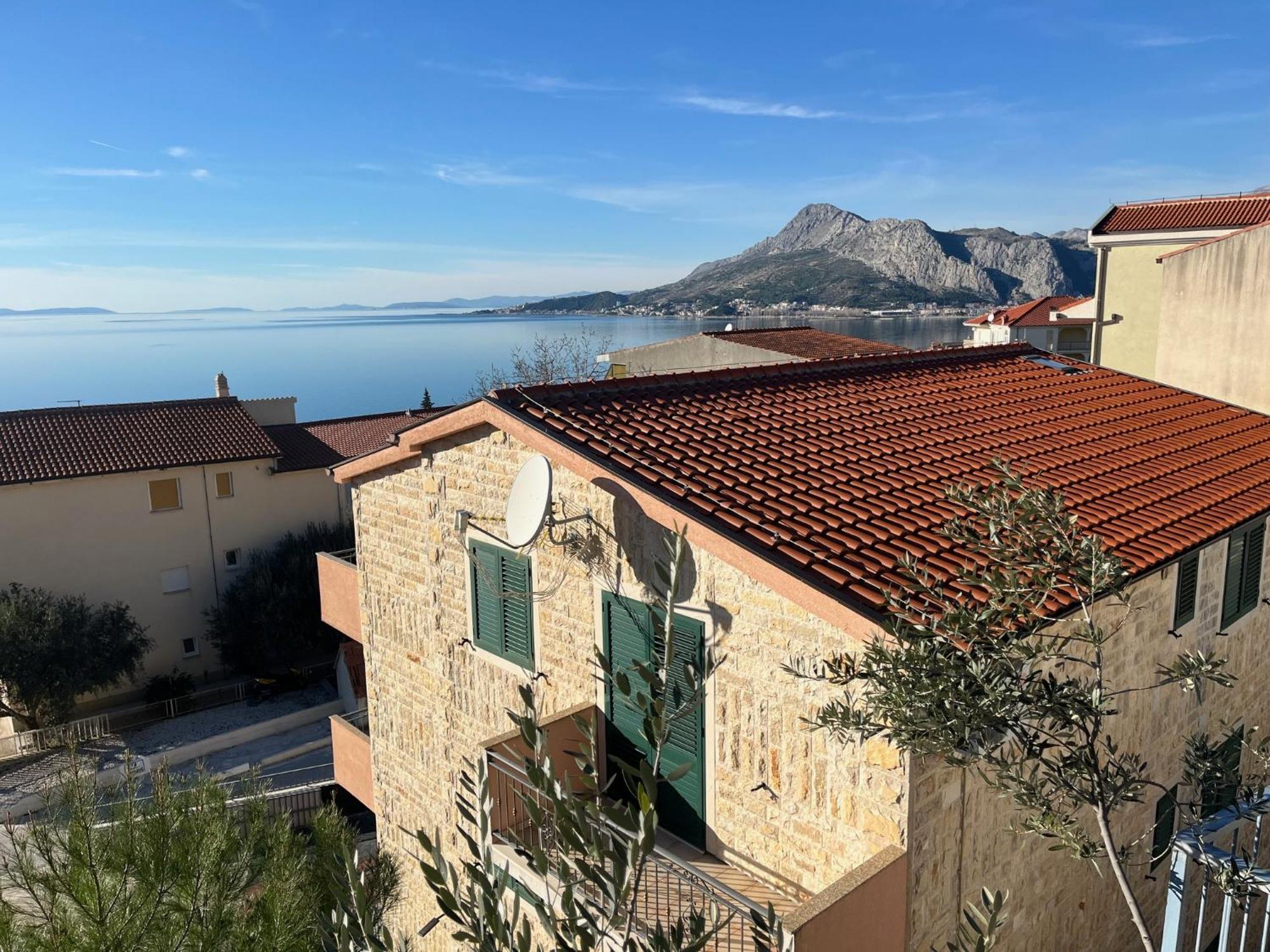 Villa Borzic Omiš Exteriör bild